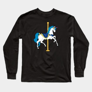 Carousel Merry Go Round Pony Horse Long Sleeve T-Shirt